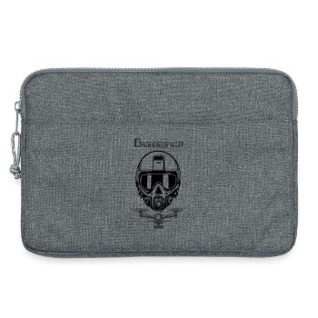 Drohnenpilot 5 - Laptoptasche 13" - Grau meliert - Vorne
