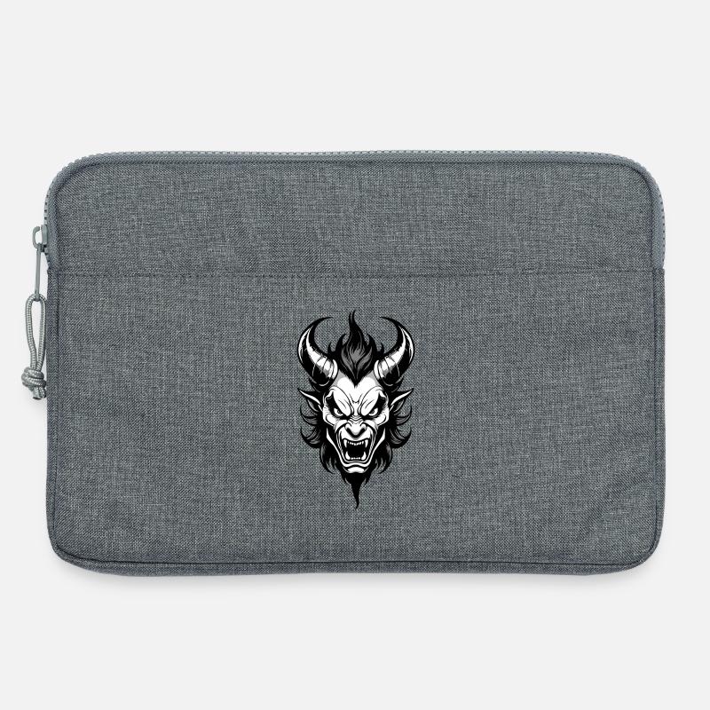 DEVIL MONSTER - Laptop bag 13" - heather grey
