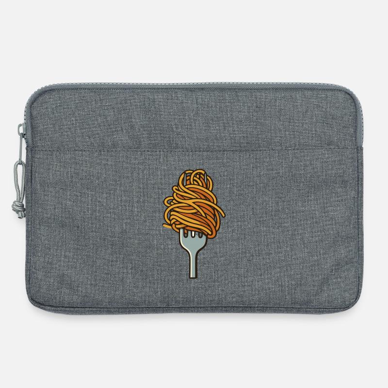 Spaghetti - Laptoptasche 13" - Grau meliert