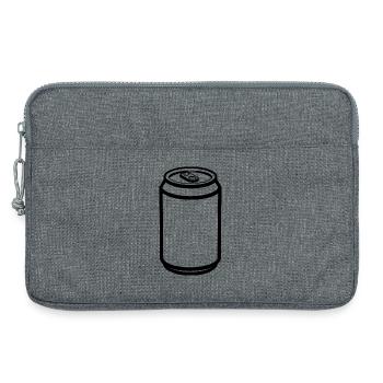 Canette de soda - Sacoche pour ordinateur portable 13 pouces - gris chiné - Devant
