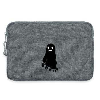 Lustiger Geist - Laptoptasche 13" - Grau meliert - Vorne