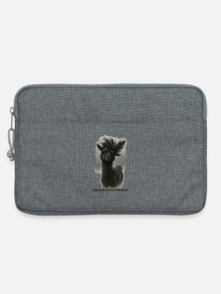 schlechte-frisur - Laptoptasche 13" - Grau meliert