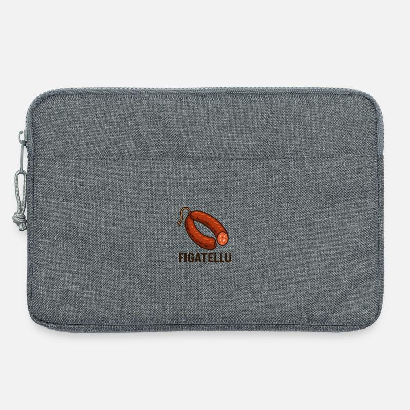 Figatellu - Laptoptasche 13" - Grau meliert