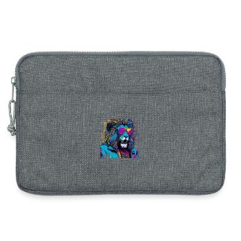 Leone Neon Glasses - Laptop bag 13" - heather grey - Front