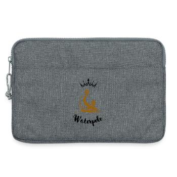 Paloiste en mouvement - Sacoche pour ordinateur portable 13 pouces - gris chiné - Devant