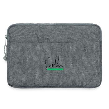 Capoeira Samba - Laptop bag 13" - heather grey - Front