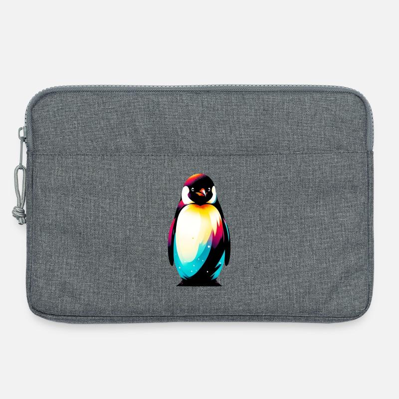 Pinguin - Laptoptasche 13" - Grau meliert