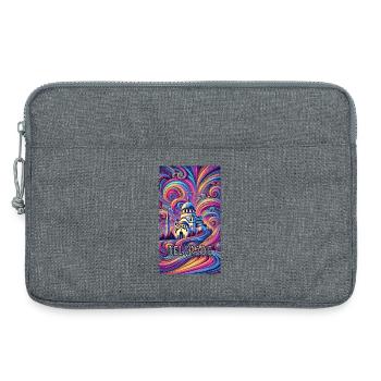 Belgrad Serbien Panorama Design - Laptoptasche 13" - Grau meliert - Vorne