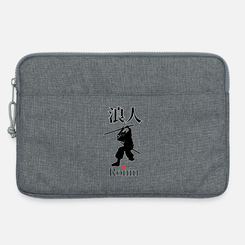 Ronin Samurai Motiv - Laptoptasche 13" - Grau meliert