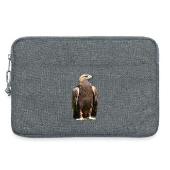 Vogeltier Greifvogel Krallen Falkner Beizjagd - Laptoptasche 13" - Grau meliert - Vorne
