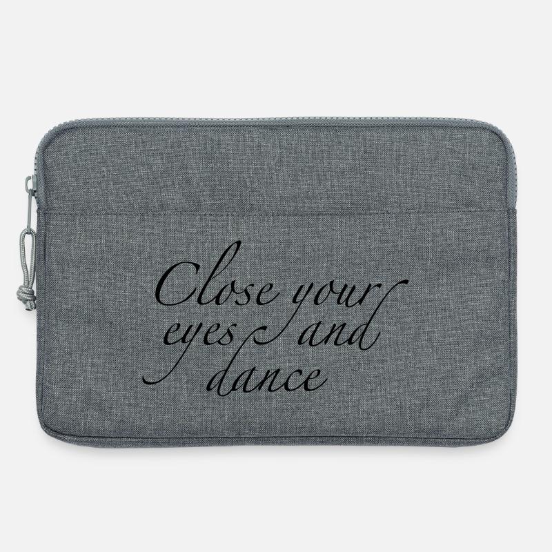 tanzen - Laptoptasche 13" - Grau meliert