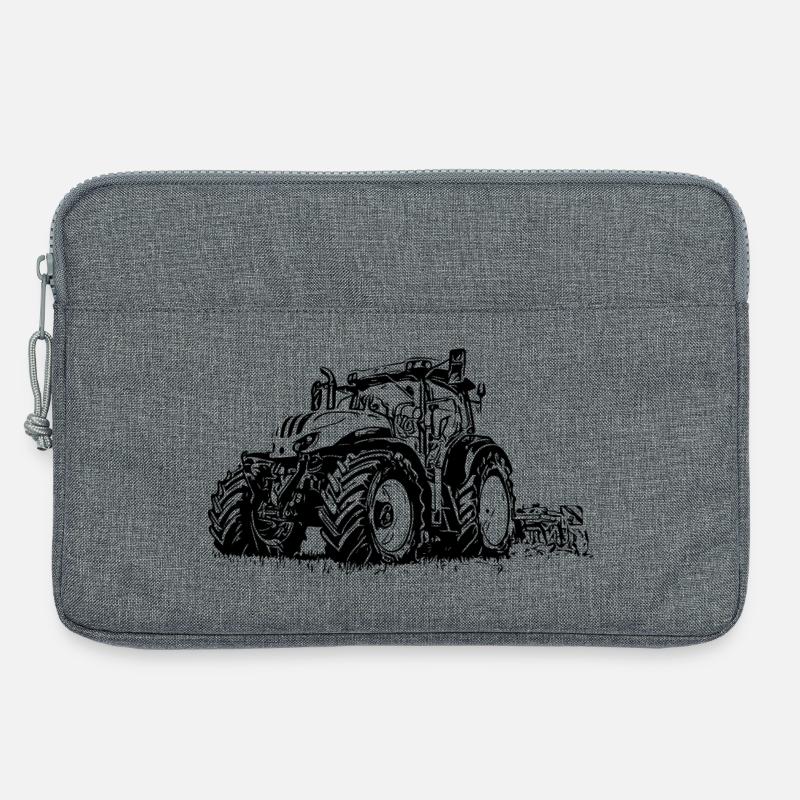 Traktor Steyr 6145 - Laptoptasche 13" - Grau meliert
