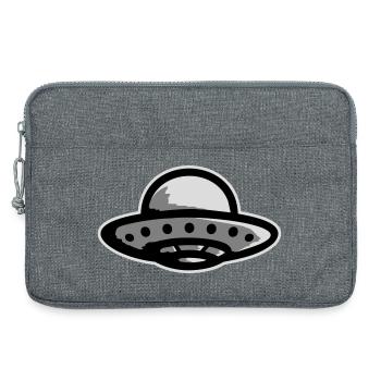 Ufo Alien Get In Loser Lustig Ufo Entführung Zitat - Laptoptasche 13" - Grau meliert - Vorne