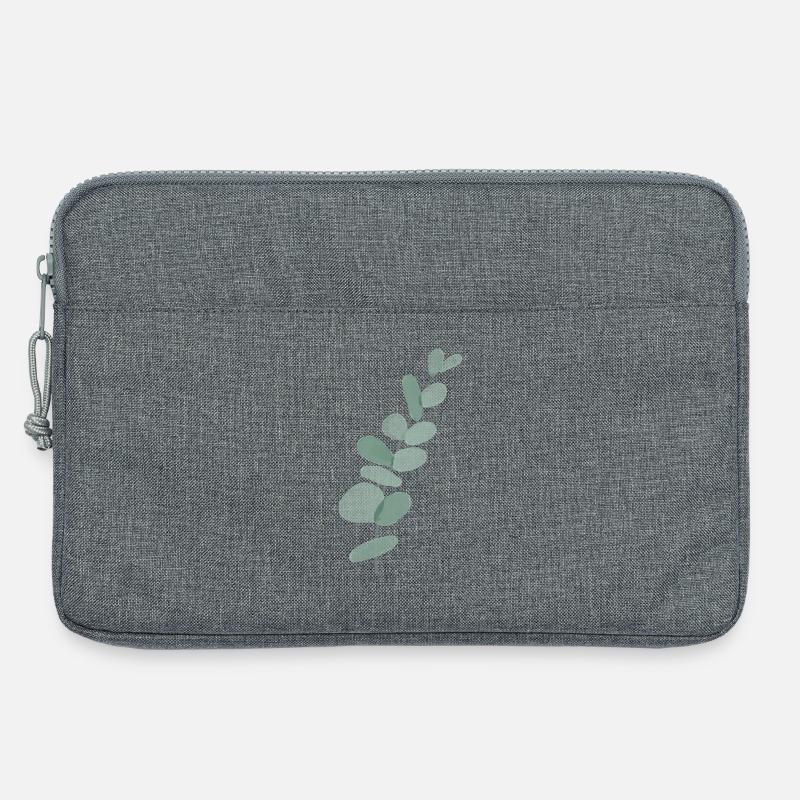 Eukalyptus - Laptoptasche 13" - Grau meliert