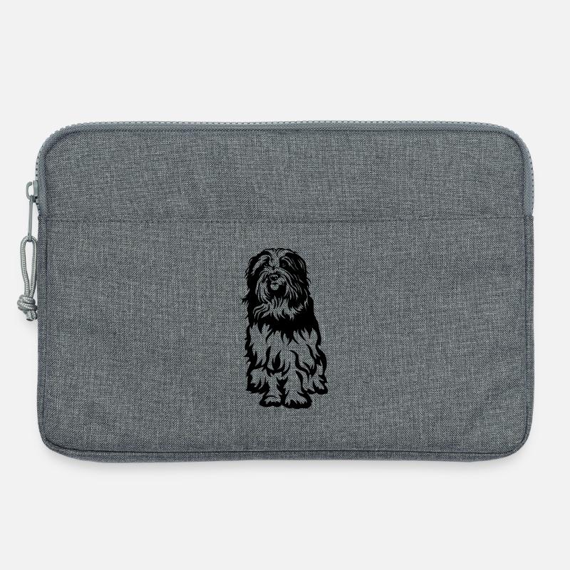 Schapendoes - Laptoptasche 13" - Grau meliert