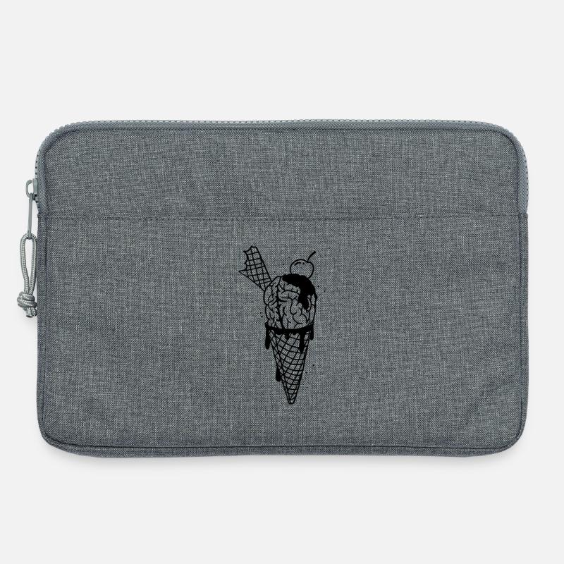 Brainfood 3 - Laptoptasche 13" - Grau meliert