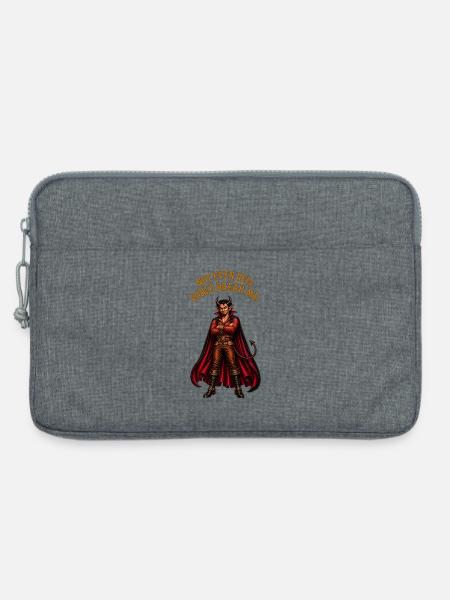 Not Even Hell Could Break Me – Devil Humor - Laptoptasche 13" - Grau meliert