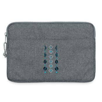 Mondphasen - Laptoptasche 13" - Grau meliert - Vorne
