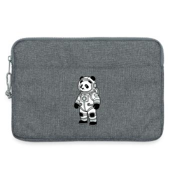 Combinaison spatiale panda bear - Sacoche pour ordinateur portable 13 pouces - gris chiné - Devant