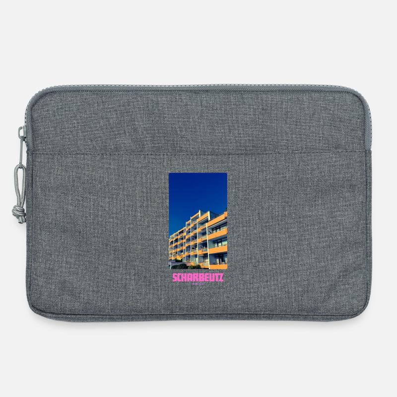 SCHARBEUTZ Ostsee - Laptoptasche 13" - Grau meliert