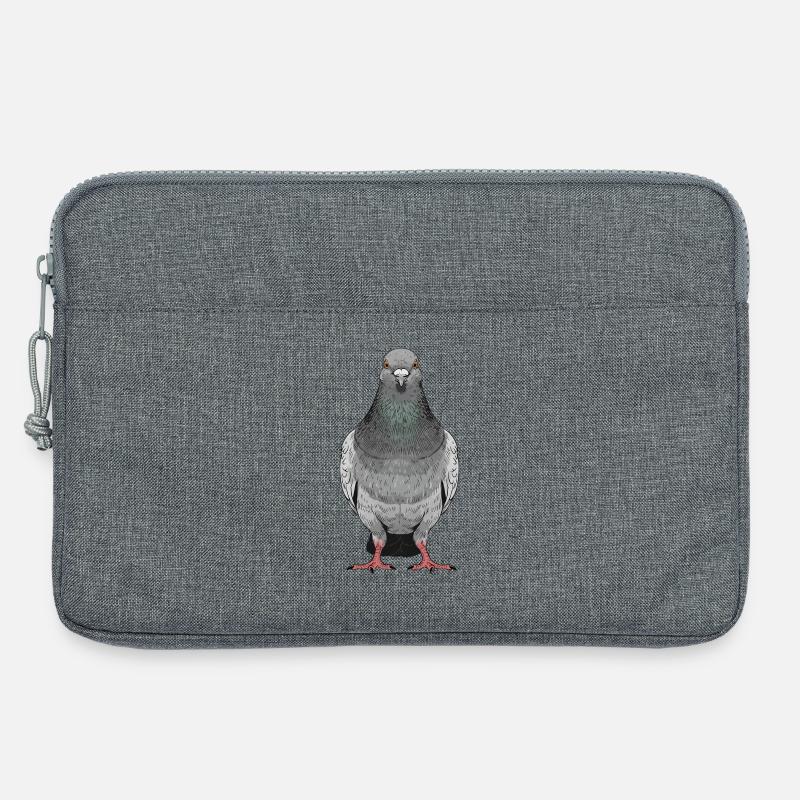 Taube - Laptoptasche 13" - Grau meliert