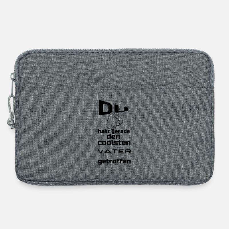 Coolster Vater Geschenk - Laptoptasche 13" - Grau meliert
