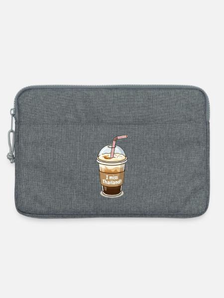 Ich vermisse Thailand - Laptoptasche 13" - Grau meliert