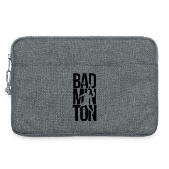 badminton - Laptoptasche 13" - Grau meliert - Vorne