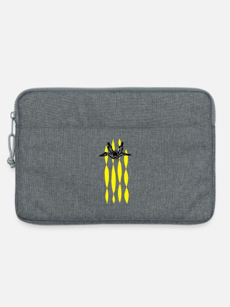skydive - Laptoptasche 13" - Grau meliert