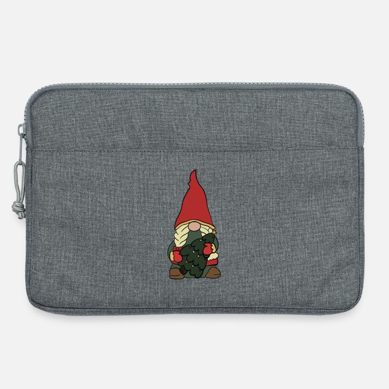 Wichtel - Laptoptasche 13" - Grau meliert