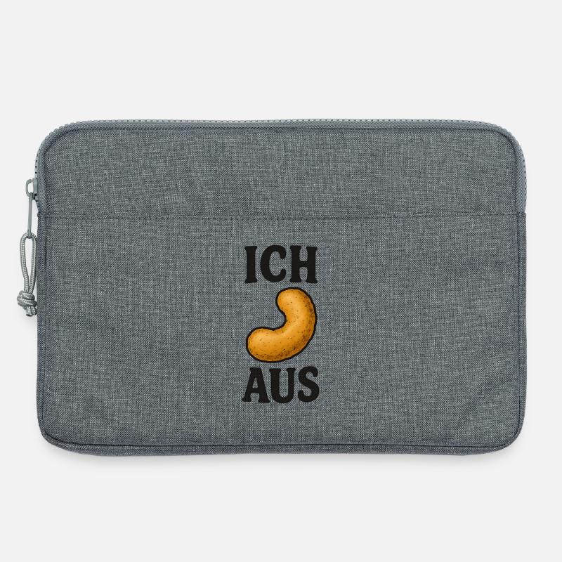 Ich Flip aus - Laptoptasche 13" - Grau meliert