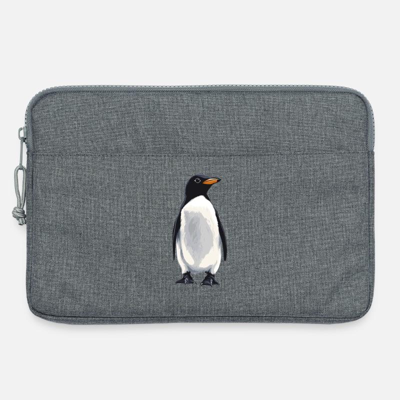 Pinguine Pinguin - Laptoptasche 13" - Grau meliert