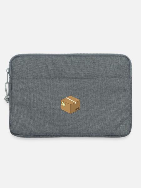 Kartonpaket Design - Laptoptasche 13" - Grau meliert