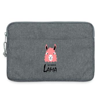 Pas de drame Lama - Sacoche pour ordinateur portable 13 pouces - gris chiné - Devant