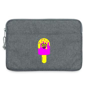 eis_smile - Sacoche pour ordinateur portable 13 pouces - gris chiné - Devant