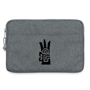 Chavín - Laptoptasche 13" - Grau meliert - Vorne