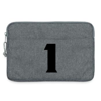1 - Laptoptasche 13" - Grau meliert - Vorne