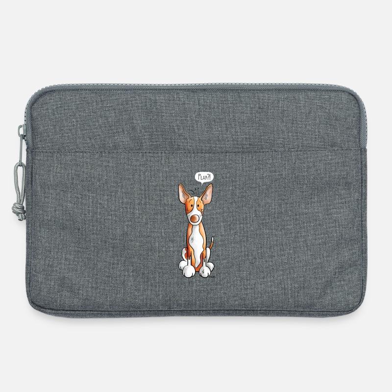 Podenco Play - Laptoptasche 13" - Grau meliert