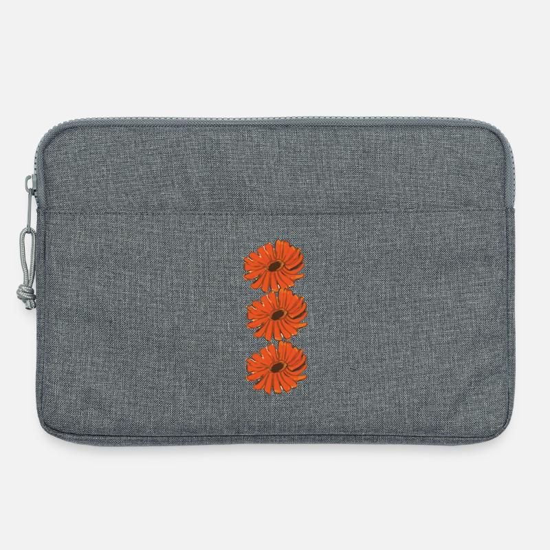calendula RINGELBLUME - Laptoptasche 13" - Grau meliert