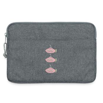 Sous-marin Triple - Sacoche pour ordinateur portable 13 pouces - gris chiné - Devant