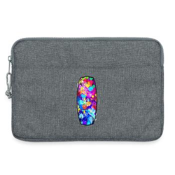 Planche de surf, Sports nautiques, Wakeboard, Surf, Ski nautique - Sacoche pour ordinateur portable 13 pouces - gris chiné - Devant