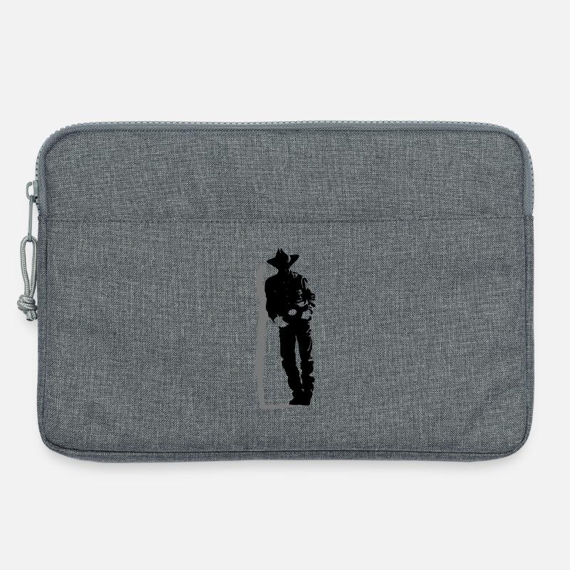 Cowboy - Laptoptasche 13" - Grau meliert