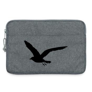 Möwe - Laptoptasche 13" - Grau meliert - Vorne