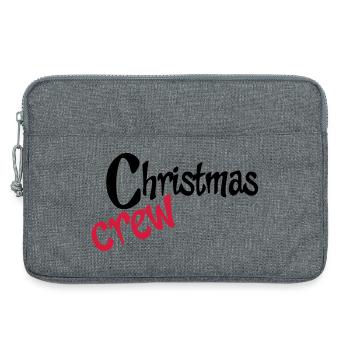 christmas - Laptop bag 13" - heather grey - Front