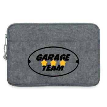 Garage Team - Sacoche pour ordinateur portable 13 pouces - gris chiné - Devant