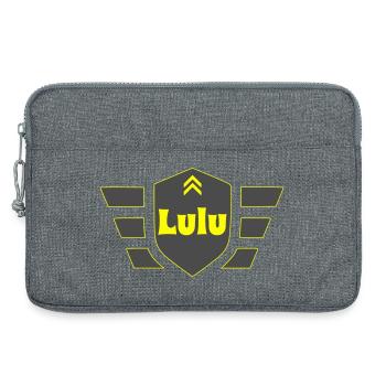 Lulu - Laptoptasche 13" - Grau meliert - Vorne