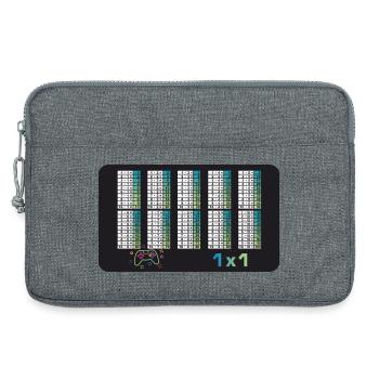 Spielecontroller - Kleines 1x1 - Mathematik - Laptoptasche 13" - Grau meliert - Vorne