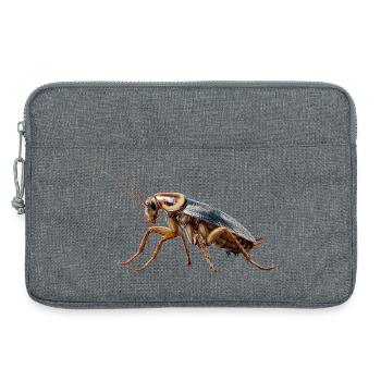cafards insectes cafards cafards cafards - Sacoche pour ordinateur portable 13 pouces - gris chiné - Devant