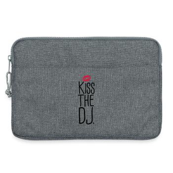 dj - Laptop bag 13" - heather grey - Front