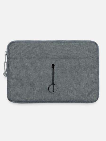 Bluegrass Musik - Laptoptasche 13" - Grau meliert